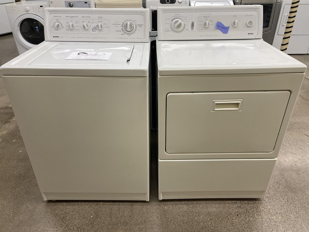 Kenmore Washer and Gas Dryer Set - 0557 - 9963