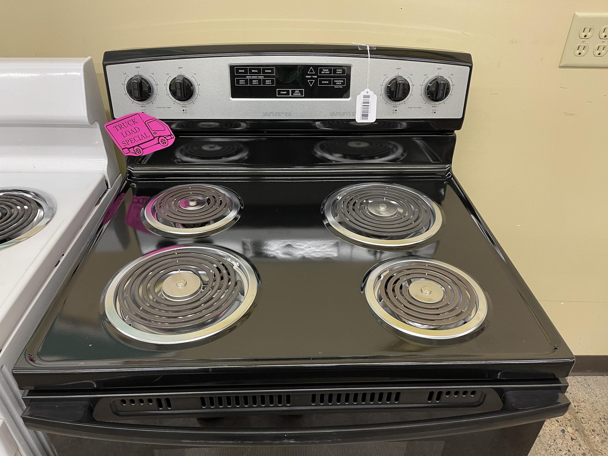 Coil top store electric stove