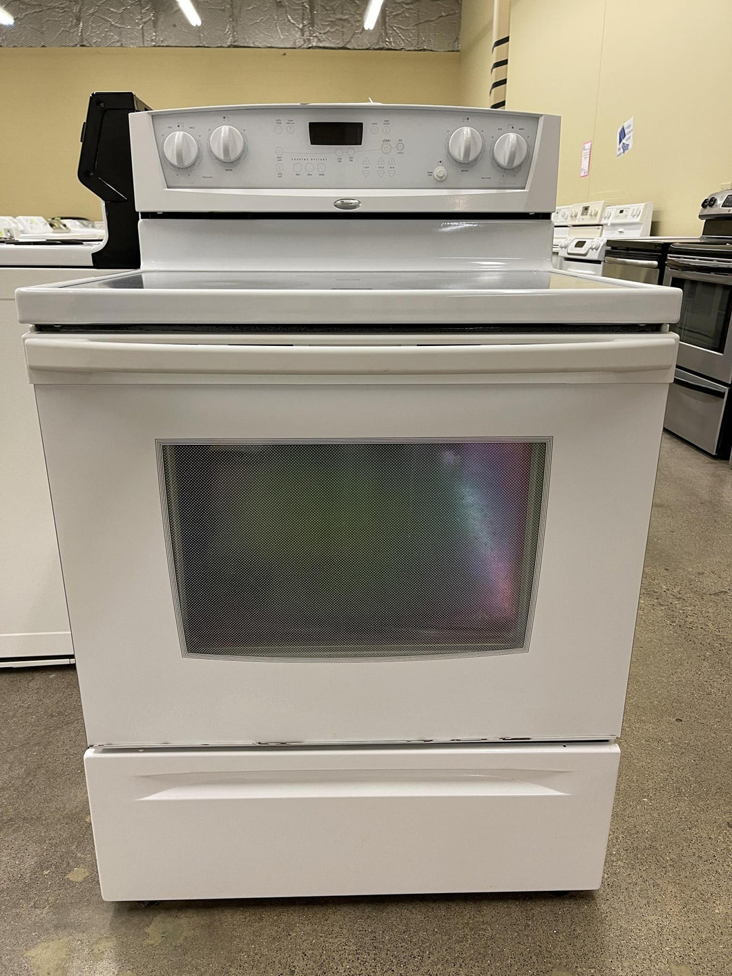 Whirlpool White Electric Stove -1091