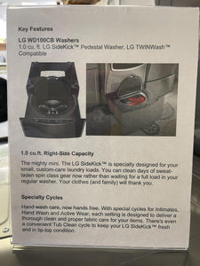 LG 29" SideKick Pedestal Washer - 6556