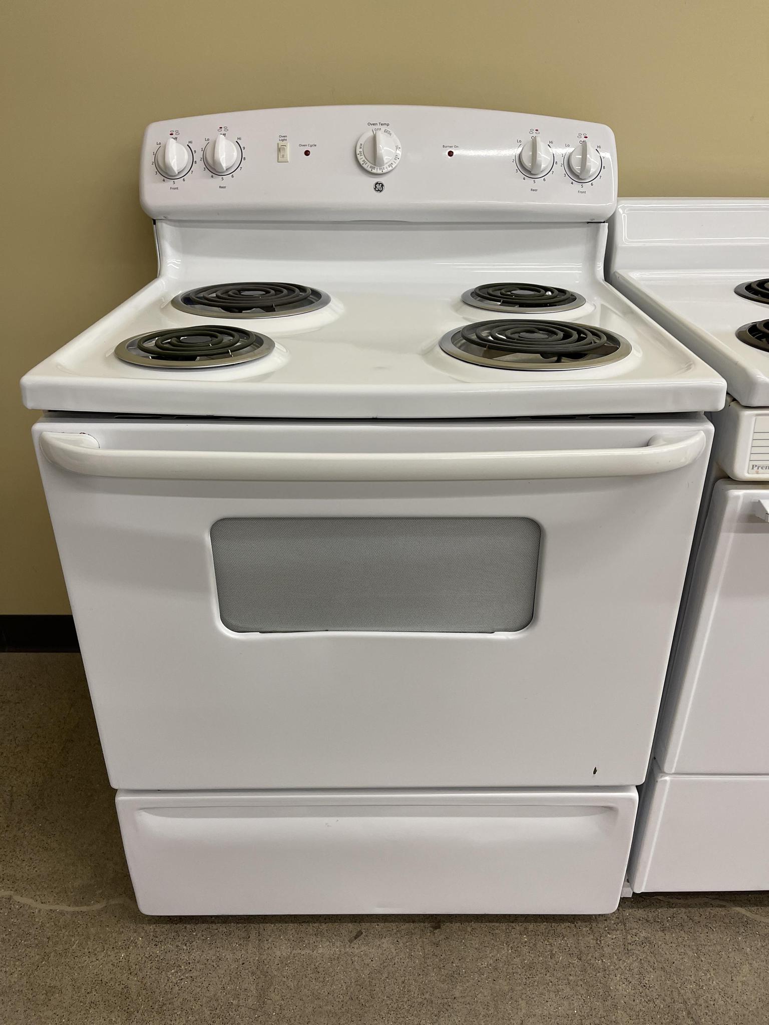 Used white electric deals stove