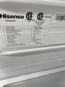 Hisense Stainless Bottom Freezer Refrigerator - 2380