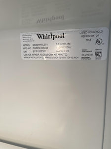 Whirlpool Stainless Refrigerator with Bottom Freezer - 7480