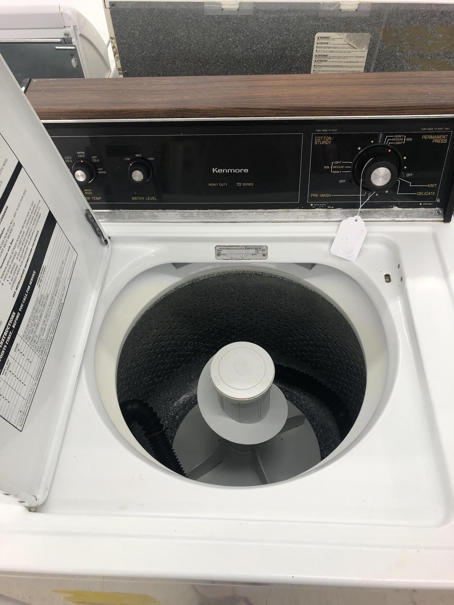 Kenmore Washer - 4900 – Shorties Appliances And More, LLC