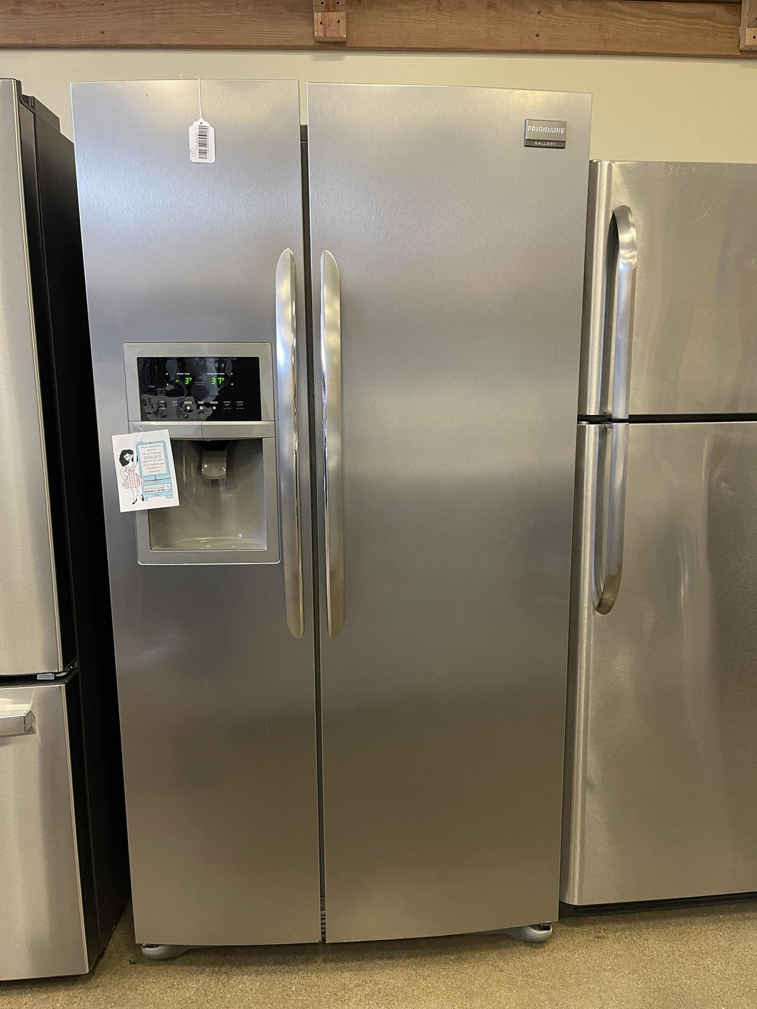 Frigidaire Stainless Side by Side Refrigerator - 3107