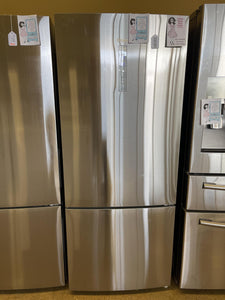 Haier Stainless Freezer on the Bottom Refrigerator - 9613