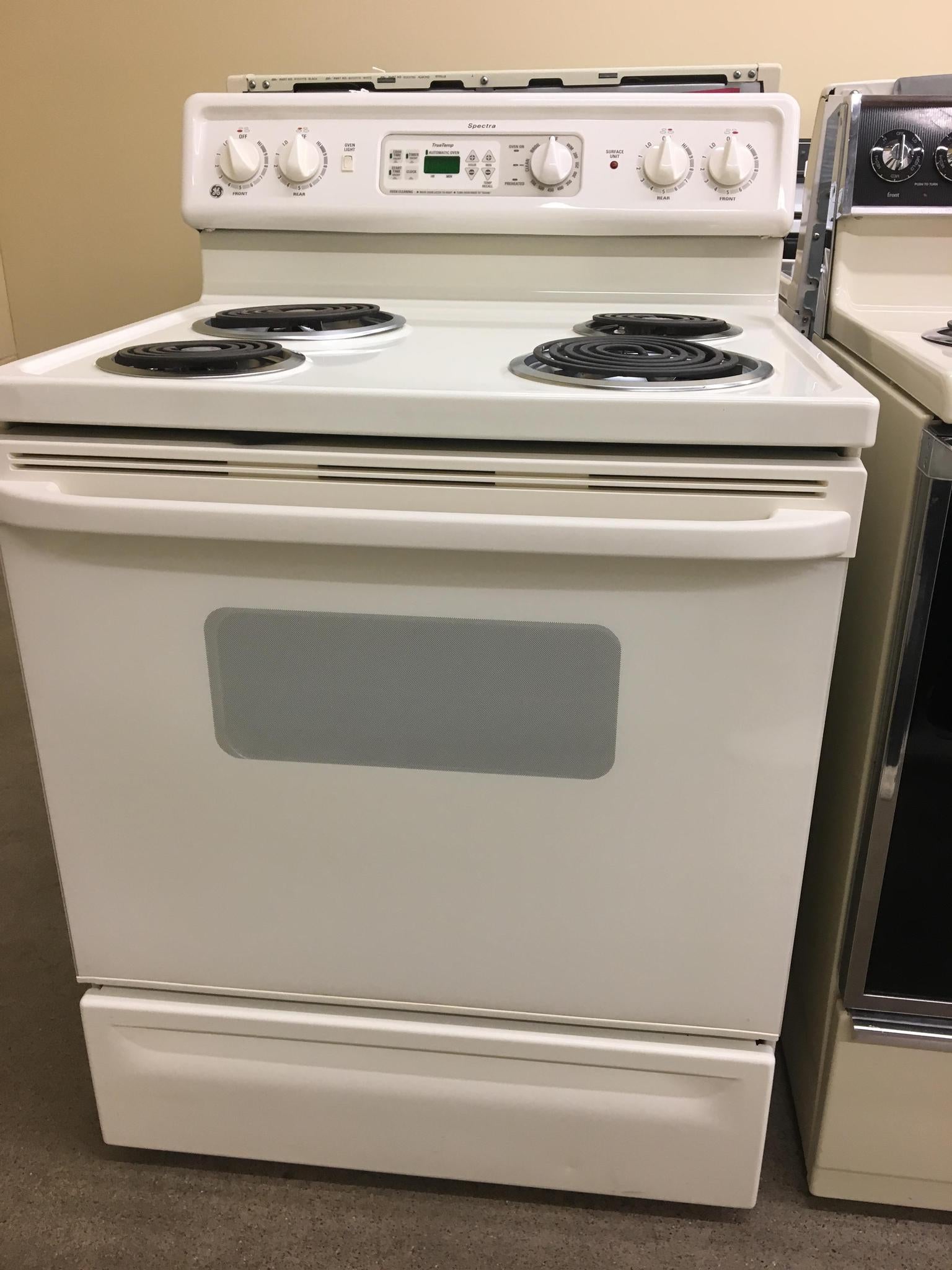 ge spectra true temp electric range