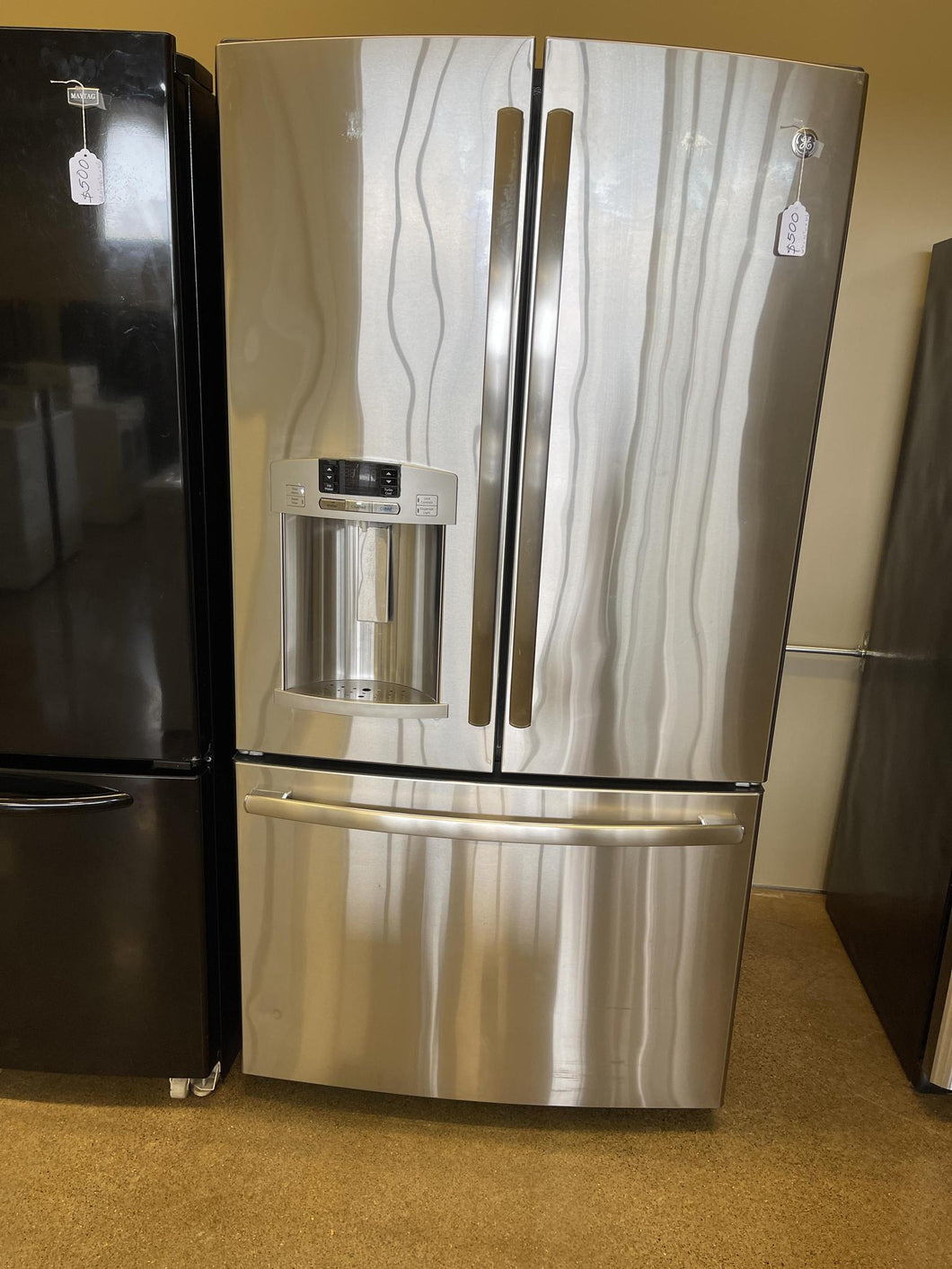 GE Stainless French Door Refrigerator - 6924