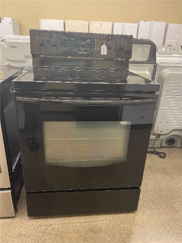 Used Samsung Black Glass Top Electric Range.