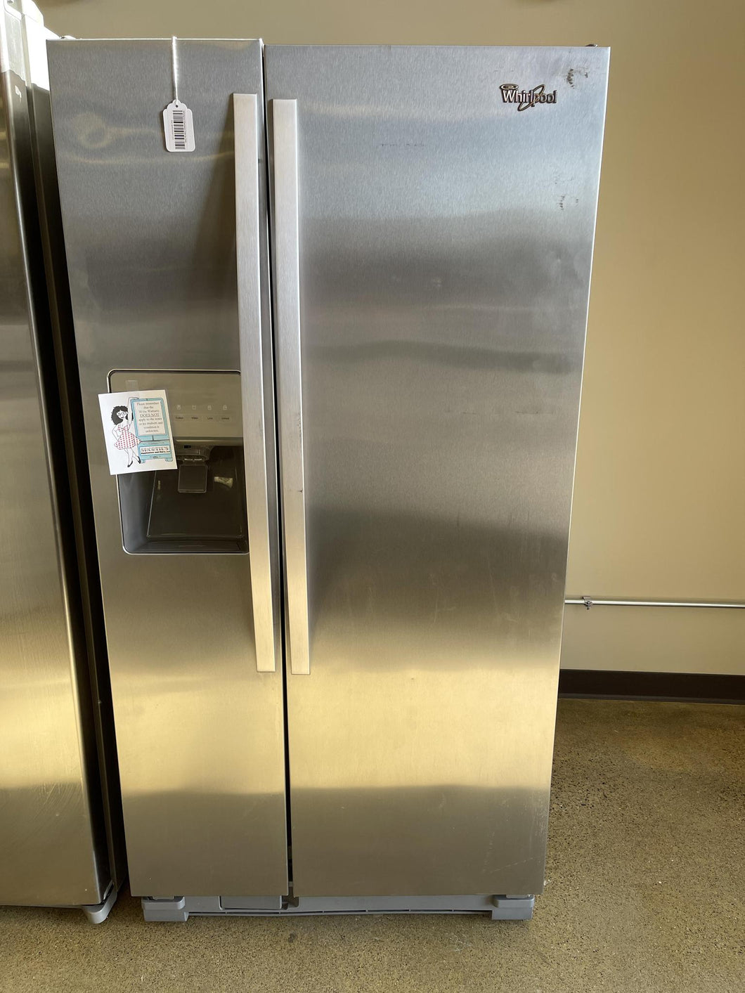 Whirlpool Stainless Side by Side Refrigerator - 5710