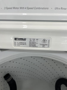 Kenmore Washer and Gas Dryer Set - 4381-7084