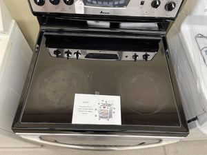 Amana Stainless Glass Top Stove - 3914
