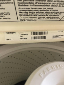 Whirlpool Washer - 1605