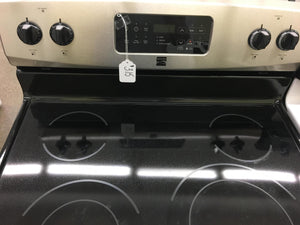 Kenmore Stainless Electric Stove - 0137