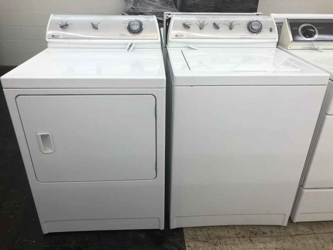 Maytag Washer and Gas Dryer Set - 1555 - 9218