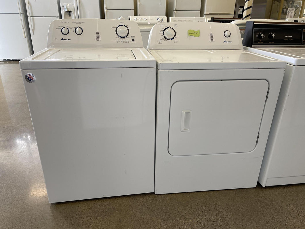 Amana Washer and Electric Dryer Set - 8327 - 2435