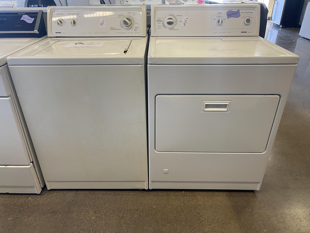 Kenmore Washer and Gas Dryer Set - 8518 - 8329