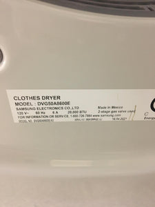 Samsung Gas Dryer - 1423