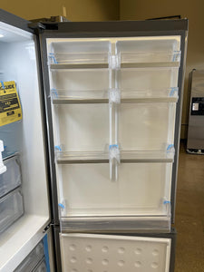 Haier Stainless Freezer on the Bottom Refrigerator - 9613