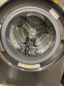 LG Front Load Washer & Electric Dryer Laundry Center Gray - 5794
