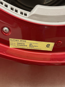 Samsung Red Gas Dryer - 9498