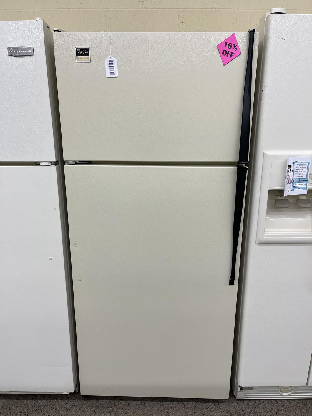 Whirlpool Bisque Refrigerator - 3978