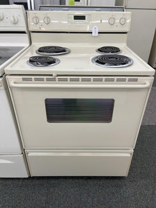 Maytag Bisque Coil Electric Stove - 7642