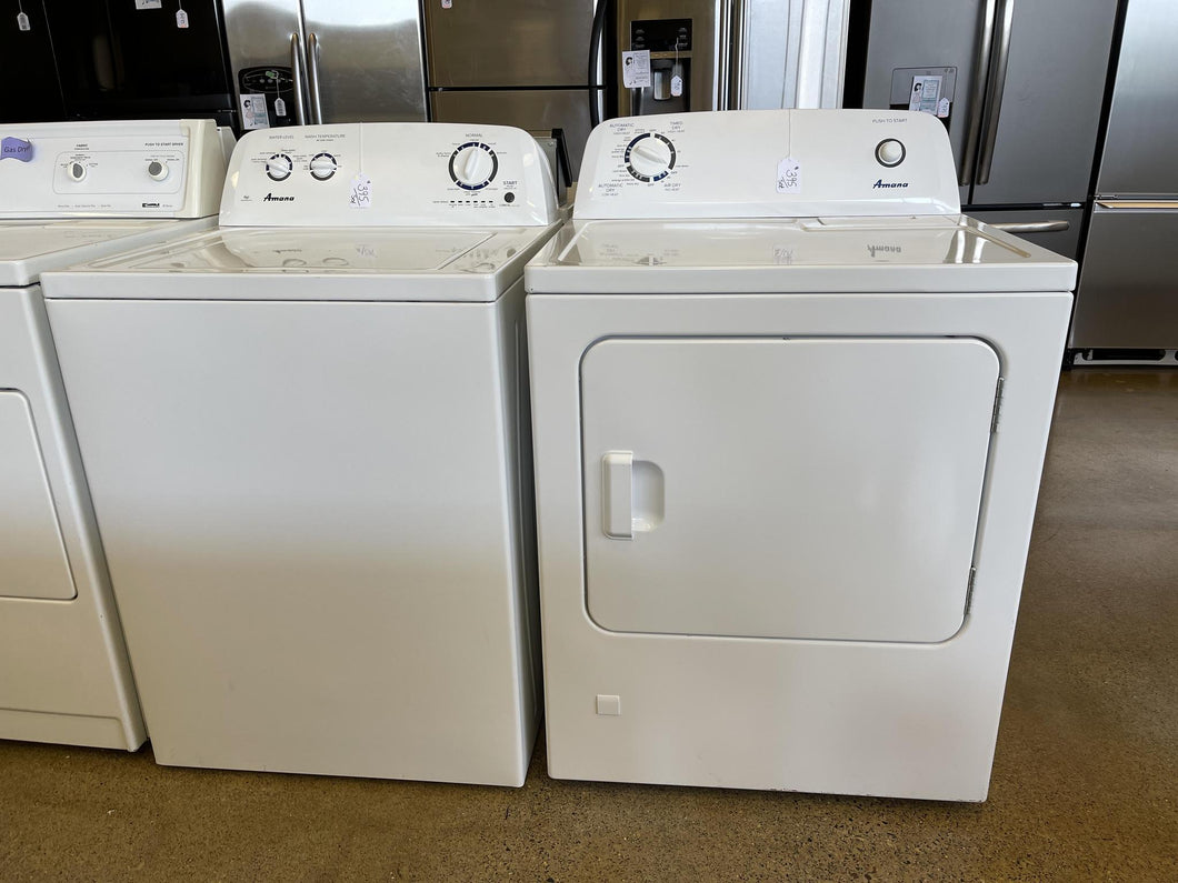 Amana Washer and Gas Dryer Set - 1170 - 5346