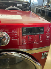 Load image into Gallery viewer, Samsung Red Front Load Washer - 2036
