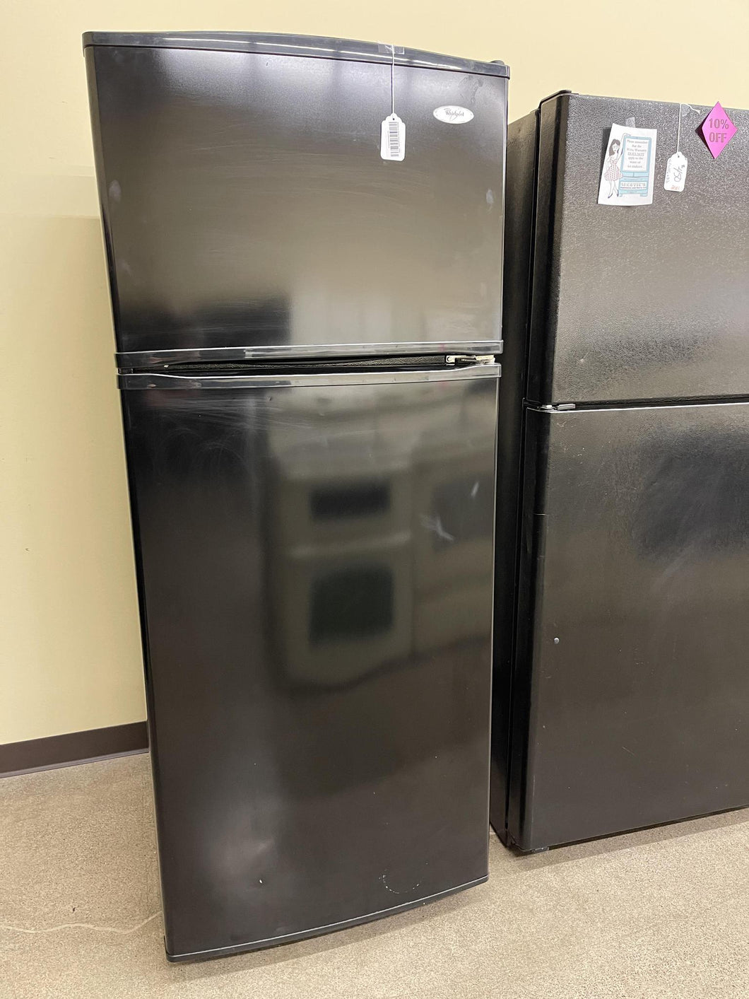 Whirlpool Black Refrigerator - 5933