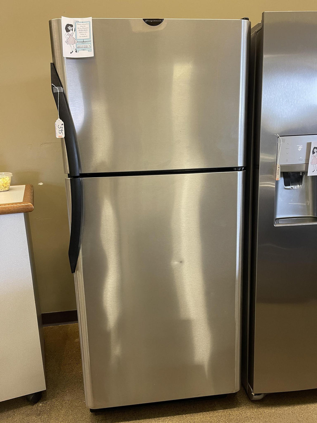 Frigidaire Stainless Refrigerator - 0910