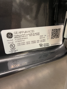 GE Profile 7.4 cu. ft. Diamond Gray Electric Dryer - 2749