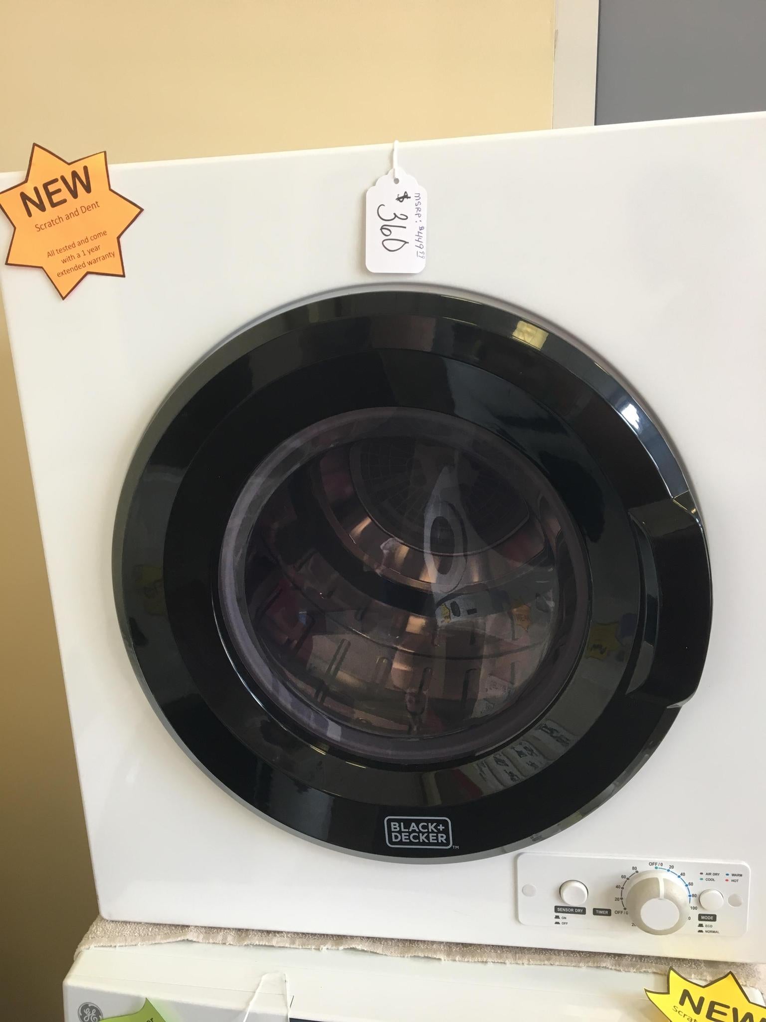 Black&Decker portable washer #how to program your Black and decker