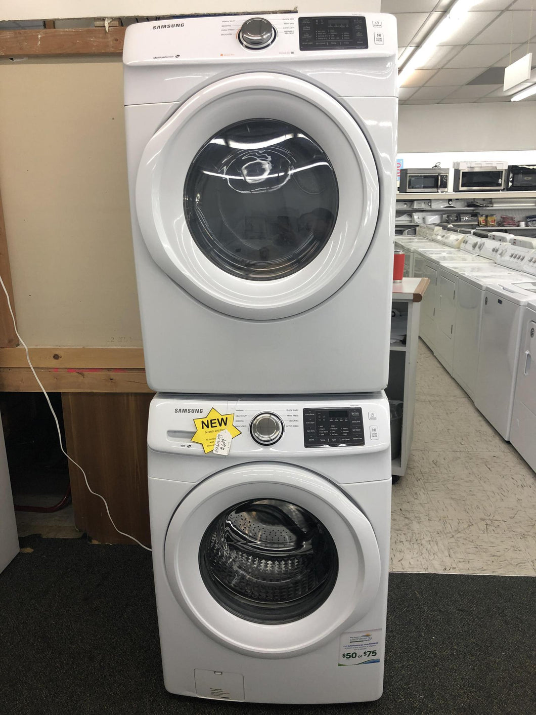 Samsung Washer and Electric Dryer Set - 1149-8596