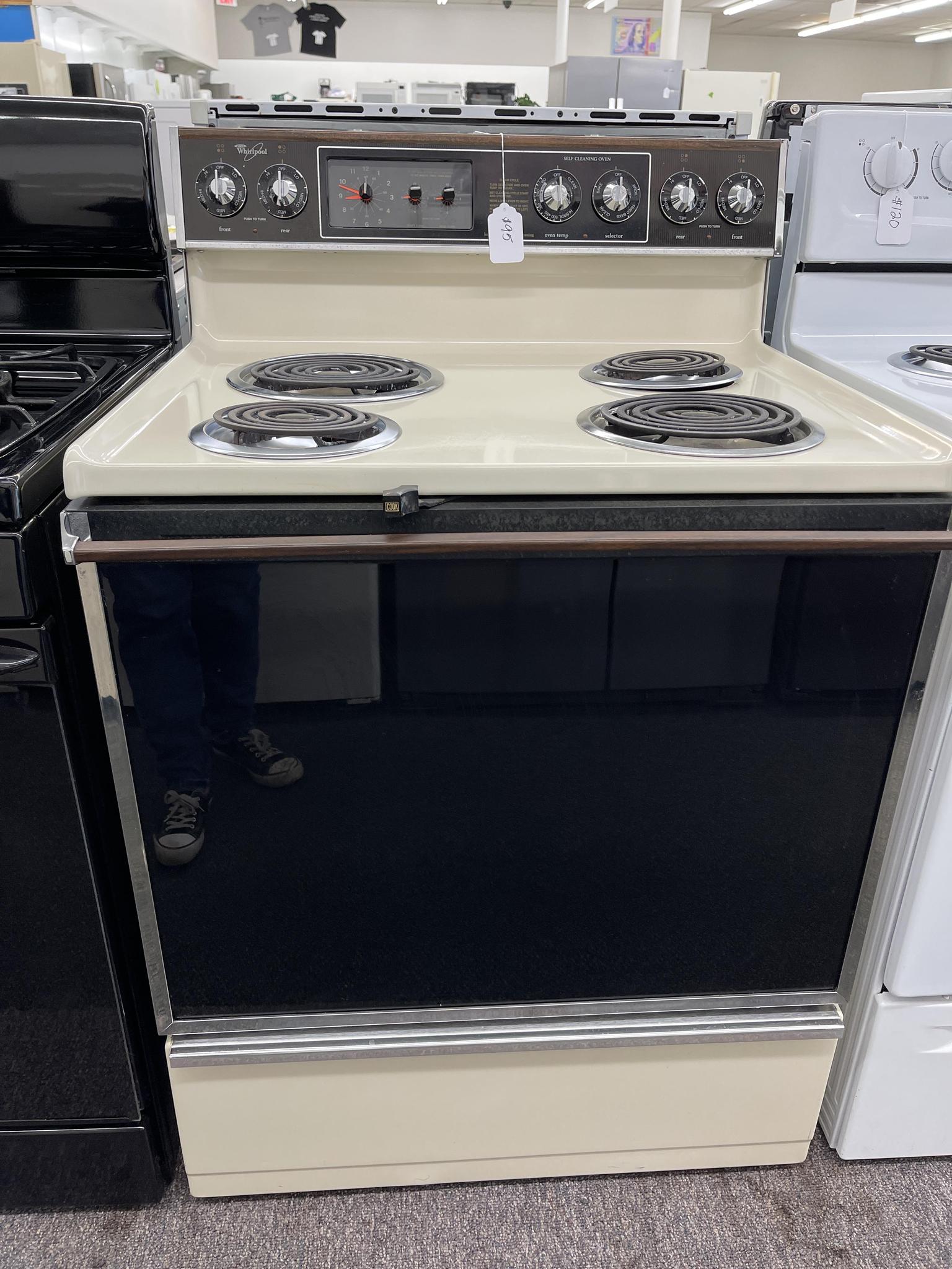 old whirlpool continuous cleaning oven