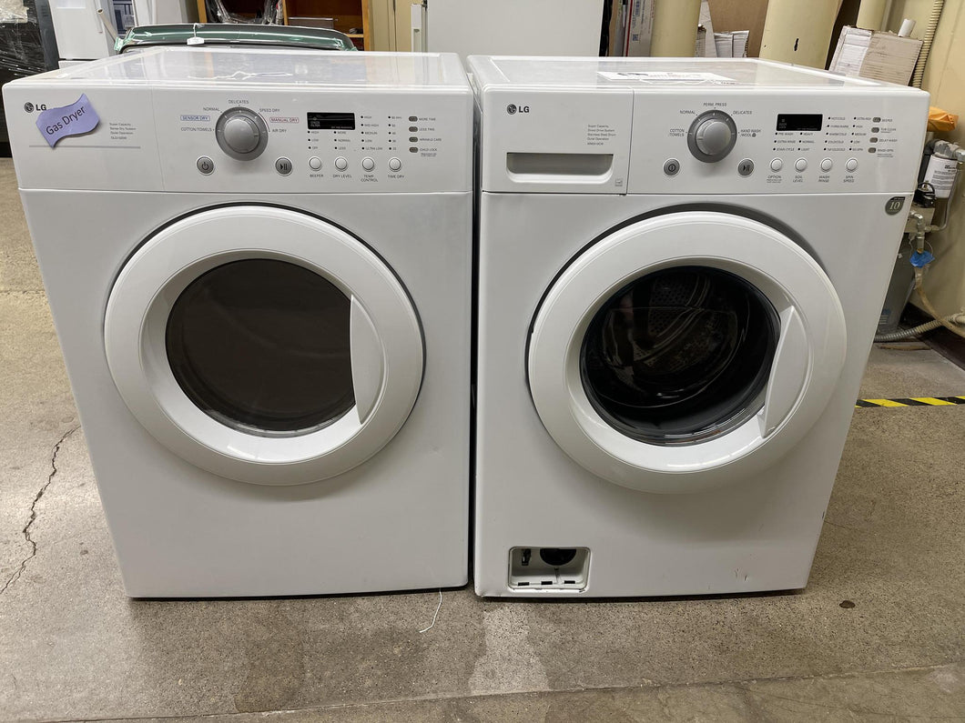 LG Front Load Washer and LG Gas Dryer - 3185 - 9951