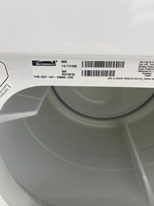 Kenmore Washer and Gas Dryer Set - 3714-3799