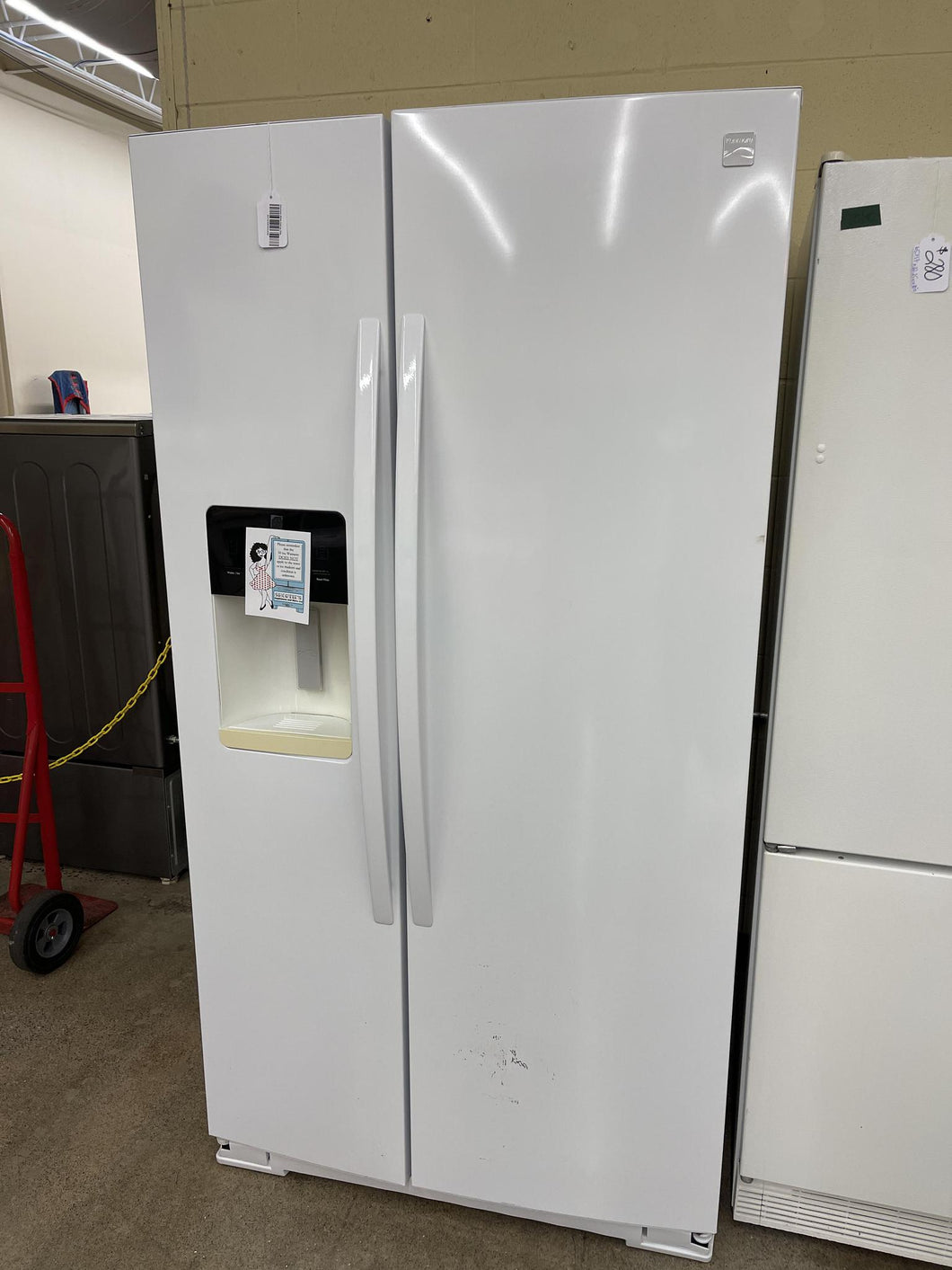 Kenmore White Side by Side Refrigerator - 5488