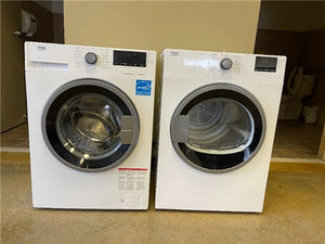 Beko 24" Front Load Washer and Electric Dryer Set - 0832 - 0834