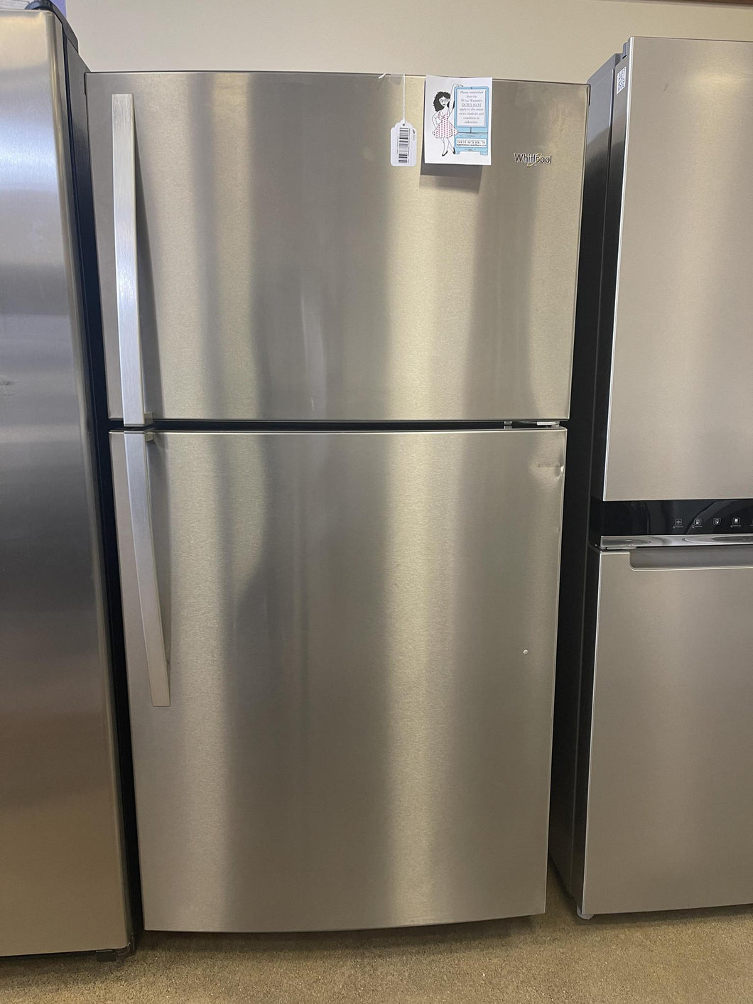 Whirlpool Stainless Refrigerator - 7495