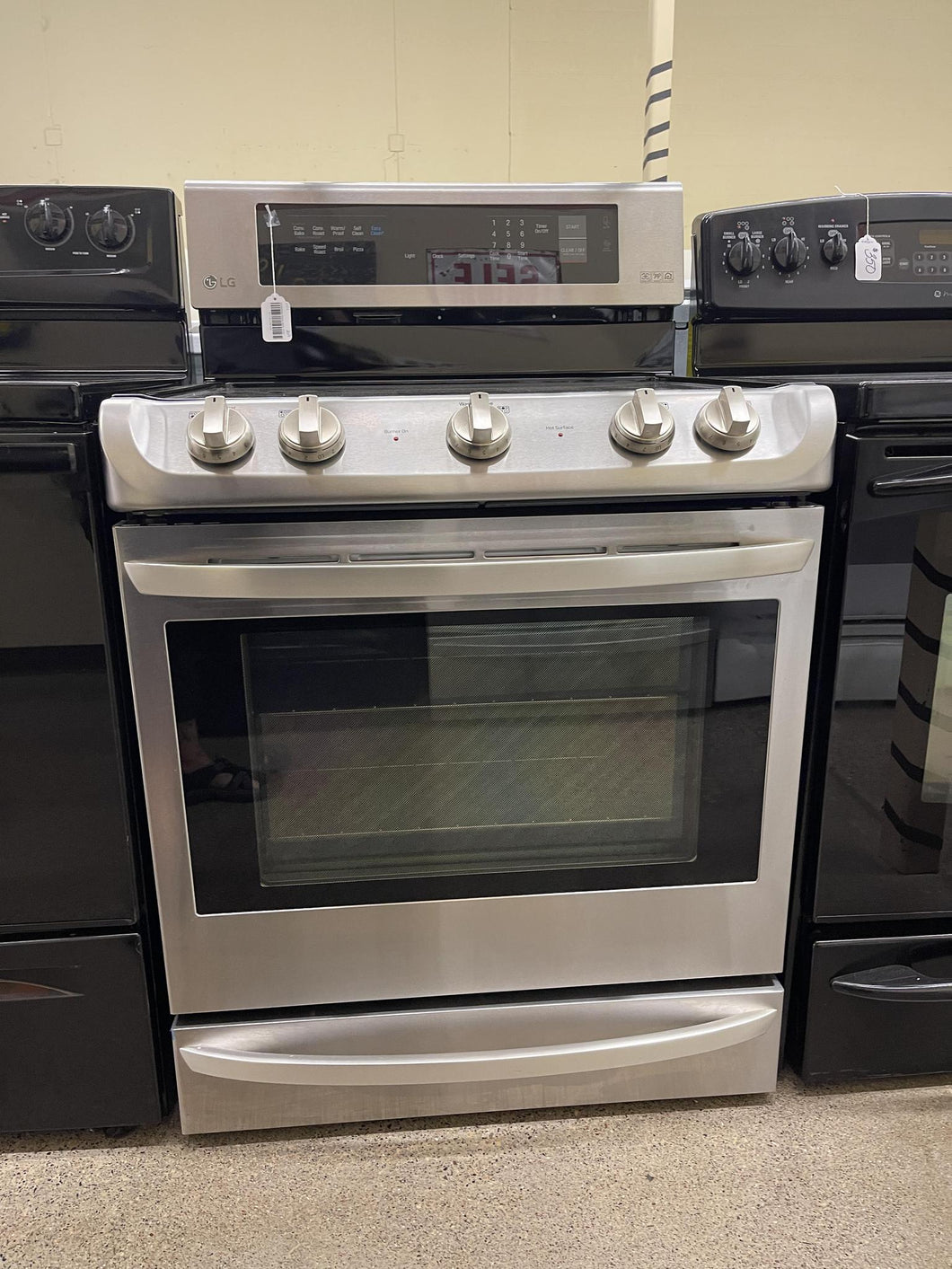 LG Stainless Electric Stove - 0125