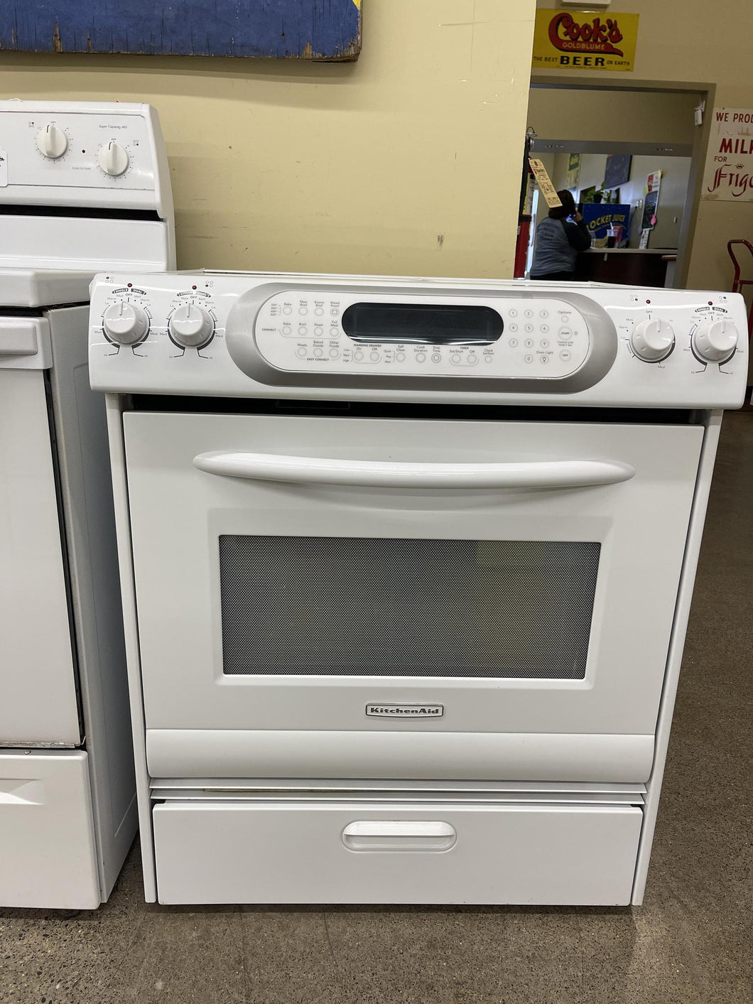 KitchenAid Slide-In Electric Stove - 8917