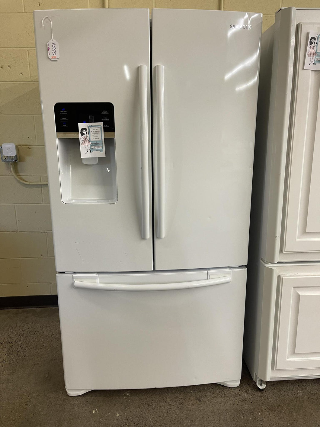 Samsung White French Door Refrigerator - 2655