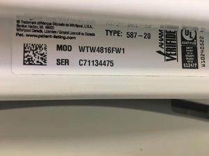 Whirlpool Washer and Gas Dryer - 0477 - 3588