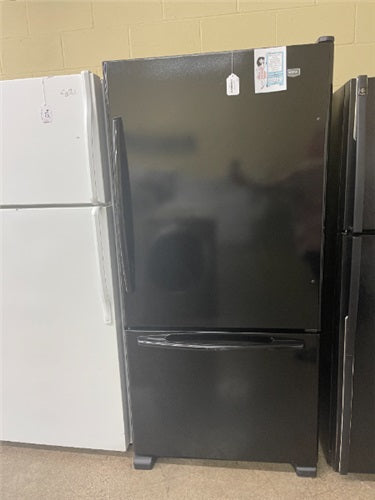 Maytag Black Bottom Freezer Refrigerator - 2896