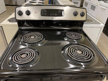 Load image into Gallery viewer, GE Electric Stainless Coil Stove - 9760
