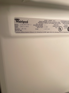 Whirlpool Black Refrigerator - 1576