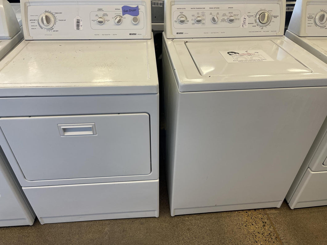 Kenmore Washer and Gas Dryer Set - 2980 - 2572