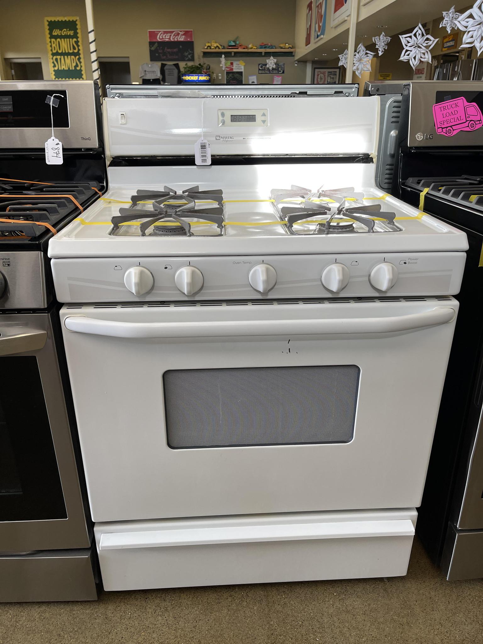 maytag advanced cooking system oven