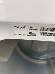 Whirlpool Gas Dryer - 8182